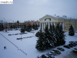 Вид на площадь Ленина