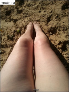 Ноги на песке