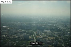 Москва с Останкинской башни