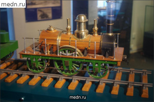 Миниатюра железной дороги 19 века