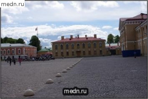 В Петропавлоской крепости