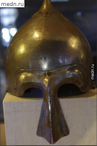Шлем русского воина 13 века