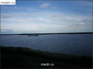 Волга ночью