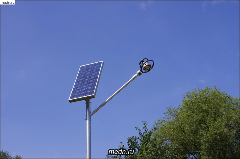 фонарь с солнечной батареей 