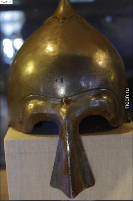 Шлем русского воина 13 века